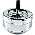 Extra Large Ashtray with Spinning Function | Premium Windproof Outdoor Ashtray | Deep Bottom | Easy to Empty