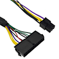 Miniatyrbillede 3 af 4: 24-pin til 6-pin strømforsyningskabel, bundkort serveradapterkabel, hovedstrømadapterledning til 8100 8200 8300 800G1