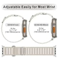 Pikkukuva 4 / 5: 4 kpl Alpin-ranneke A-pple Watch 10 -kelloon, 10 nailonranneketta iWatch Series 10 9 8 SE 4 3 7 6 5 42mm 44mm 45mm 49mm