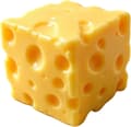 Cheese Cube Squishy, Fake Cheese Squeeze Block Calming Fidget Toys for Adults Square-5cm