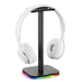 Miniatyrbild 3 av 3: RGB Hörlursställ Display Stativ Fäste Bordsförvaring PC Speltillbehör (Pickup-lampa)