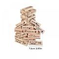 Miniatyrbilde 1 av 4: Block Tower Jenga-spill, morsomt par-stable-spill, stableklosser for voksne, par-kveldsfest, gave