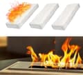 3 Pcs Ceramic Wool Sponge Bioethanol Fireplace Firebox Safety Leak-proof Combustion Ethanol Tabletop Smokeless Fires (30 * 10 * 15cm) 30*10*2.5cm