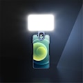 Pikkukuva 4 / 5: Universaali Clip-on LED-rengasvalo selfieihin, Selfie-rengasvalo matkapuhelimeen laatikolla 20cm boo valolla