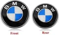 2-pakning - Navkapsler Hette Emblemer 51148132375 - Erstatning 82mm/74mm