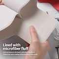 Miniatyrbillede 5 af 5: Etui til AirPods Max med dvaletilstand PU Læder Hovedtelefonetui - Hvid Multicolor