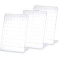 Miniatyrbild 1 av 5: 72-håls örhängen örhängen smycken display plast display stativ arrangör stativ display transparent akryl örhängen display 3-pack