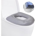 Pikkukuva 1 / 5: Puhallettava WC-istuinkoroke, korkeussäädettävä Donut-tyyny, WC-istuimen korkeussäädettävä PVC-WC-tuki, tyyny senioreille, vanhuksille, vammaisille