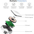 Miniatyrbilde 3 av 5: Magnetisk Ladeadapter for Apple Watch Gjenbrukbar USB-C eller iPhone