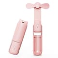 Sød mini bærbar genopladelig foldbar bordventilator, højeffektiv håndholdt ventilator til sovesale og udendørs brug.