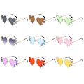Miniatyrbillede 9 af 10: Flame Heart solbriller SORT Black