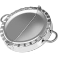 Miniatyrbillede 1 af 2: Stor Empanada-former, 6 tommer Rustfrit Stål Empanada-presse, Bageværktøj, Lommetærte