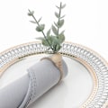 Miniatyrbild 3 av 5: (12-pack) Påsk Servettringar Set Rustik Eukalyptus Servett