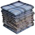 Näsdukar - 100% bomull - 10-pack - Mjuka - Andningsbara - Herrnäsdukar - 38 cm x 38 cm