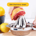 Miniatyrbillede 5 af 5: Manuel Citruspresser i Rustfrit Stål - Appelsinpresser, Citronpresser, Appelsinjuice, Tåler Opvaskemaskine til Appelsiner, Citroner, Limefrugter