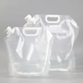 Miniatyrbild 1 av 4: 2-PACK 10L Bärbar Vikbar Vattendunk. Vattendunk (transparent)