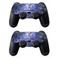 Miniatyrbilde 3 av 5: PS4-spillkontrollers konsollvert fullfargeklistremerker, stjernehimmel