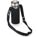 Portable Water Bottle Case Cover With Adjustable Straps Vacuum Cup Sleeve Pouch. (black) (1 pc)
