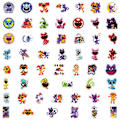 Pikkukuva 2 / 4: 50 kpl Smiley Critters Poppy Playtime -tarroja Skräppbok Kannettava tietokone Matkalaukku Rullalauta Kirjekuori Koristeluun [HhhhS]