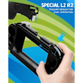 Miniatyrbilde 4 av 5: Håndtakholder Cover Case for PS Vita 1000 PSV 1000 Oppgradering L2 R2 svart black
