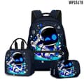 2026 New Arrival: Astro Bot Student Backpack, Lunch Bag, Pencil Case 3-piece Set 4
