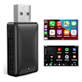 Miniatyrbillede 2 af 5: 2-i-1 Android Auto Trådløs Adapter & Trådløs CarPlay Adapter Plug&Play Bil Dongle Omdanner Kablet til Trådløs Carplay