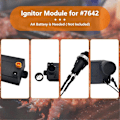 Miniatyrbillede 3 af 5: 7642 Grilltændersæt til Weber Spirit I&II 210-310 Gasgrill, Elektronisk Tændersæt til Weber Mode