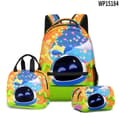 2026 New Arrival: Astro Bot Student Backpack, Lunch Bag, Pencil Case 3-piece Set 12