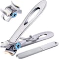 Nail Clippers for Thick Nails - Extra Large Nail Clippers with Wide Jaw Opening