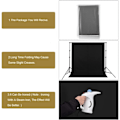 Miniatyrbillede 4 af 4: Sort baggrund 1,6x2M Professionel fotostudiebaggrund Mat