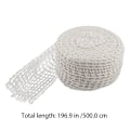 Miniatyrbild 4 av 5: 5m Köttnät Rulle Skinka Strumpa Kryddad Fläskbog Nätpåse Slaktare Elastisk db 2-tier