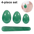 Miniatyrbillede 2 af 5: Yoni-æg i Jade Sten til at Træne PC-Muskler for Kvinder, Grøn Yt-WELLNGS