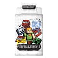 Minecraft Bäddset 150x210cm, 50x60cm multifärg multifärg multicolor