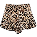 Miniatyrbild 4 av 5: Dam Mode Sommar Leopard Strandshorts Casual Korta Byxor XL