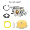 Miniatyrbillede 1 af 4: Karburator Luftfilter Kit Til Husqvarna 50/51/55/61/254/257/261 Motorsav