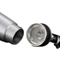 Miniatyrbilde 4 av 5: 500 ml Krembryter/Visp i Aluminium med 3 Dekorasjonsdyser i Rustfritt Stål og 1 Rengjøringsbørste, Lekkasjesikker