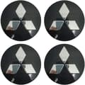 4-pack Fit Mitsubishi hjulnavkapslar, 60 mm/2,35 tum