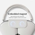 Miniatyrbillede 4 af 5: Etui til AirPods Max med dvaletilstand PU Læder Hovedtelefonetui - Hvid Multicolor