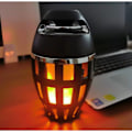 Miniatyrbillede 3 af 4: Udendørs fakkel Bluetooth-højttaler med flammeeffektlampe, vandtæt