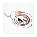 Pikkukuva 3 / 5: Ulkoilmasuihku USB Ladattava Kannettava Suihku Ulkosuihku Oranssi (Oranssi)