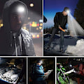 Pikkukuva 3 / 4: Bluetooth-pipo LED-valolla miehille ja naisille, musiikkihattu Blueto