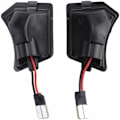 Miniatyrbilde 3 av 4: 2 stk LED-lamper under sidespeil velkomstlys for C30 C70 S40 S60 S80 V40 V50 V70 XC70 XC90 31217838 [DB] Svart Hvitt Lys