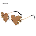 Pikkukuva 1 / 10: Flame Heart aurinkolasit RUSKEAT Brown