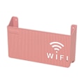 Miniatyrbillede 5 af 5: Trådløs Wifi Router Hylde Opbevaringsboks Væghængt ABS Organiser Hvid