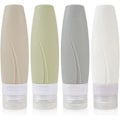 Miniatyrbillede 1 af 5: 90 ml rejseflasker, lækagesikre silikonerejseflasker og T