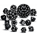 Pikkukuva 1 / 5: 15-osainen täydellinen monitahokas DND-noppasarja D3-D100 pallomainen noppasarja, 100-sivuinen noppasarja roolipeleihin