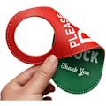 Miniatyrbild 5 av 5: 2 Assembled Door Hangers (Green/Red Double Sided) with Do Not Disturb