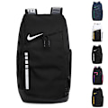 Pikkukuva 6 / 6: Unisex Nikes Elite Pro Basketboll Ryggsäck Skolväska Gym Sport Resväska Laptopväs Black White