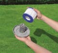 Miniatyrbild 4 av 5: 2 st uppblåsbara termiska poolfilter, poolfilter