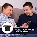 Pikkukuva 4 / 4: 4-pack pölysuojia, jotka ovat yhteensopivia iPhone 11:n ja iPhone 12:n kanssa, suojaavat C